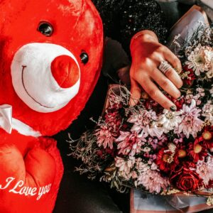 Teddy love Message Surprise